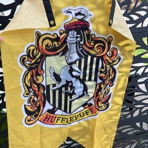 Harry Potter Hufflepuff House Crest Yellow flag decor